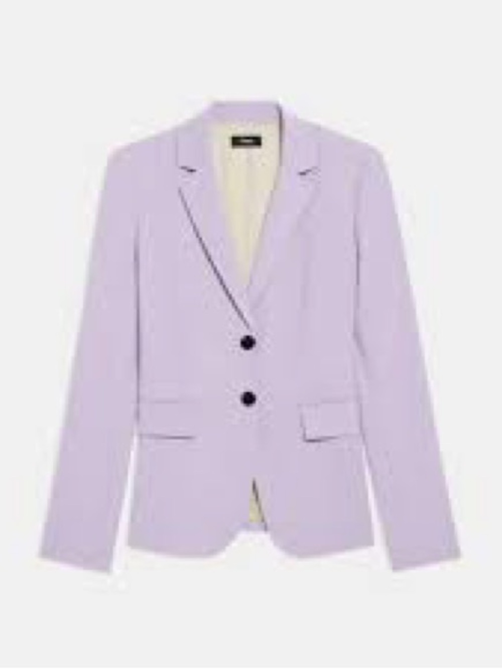 Theory Lavender/lilac Carissa Good wool  Blazer (00)